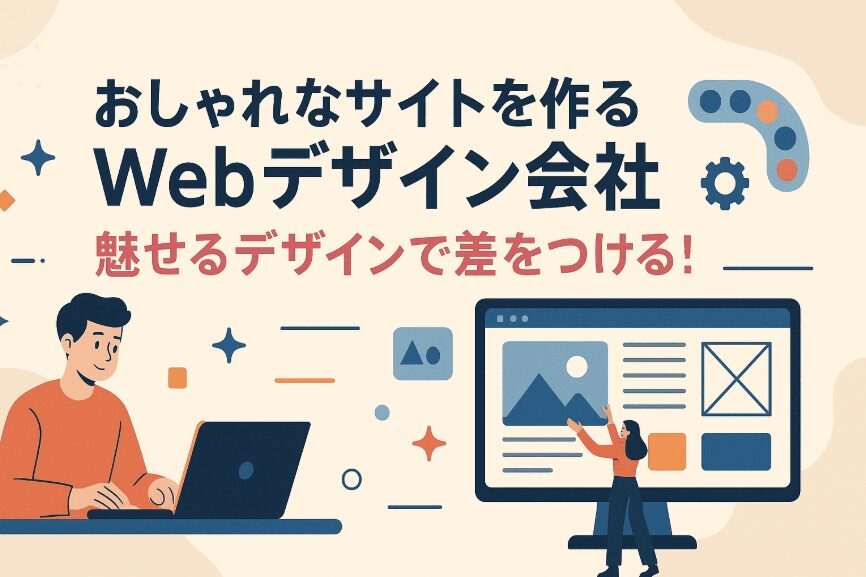 おしゃれなサイトを作るWebデザイン会社おすすめ｜魅せるデザインで差をつける！