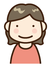女性のイラストアイコン